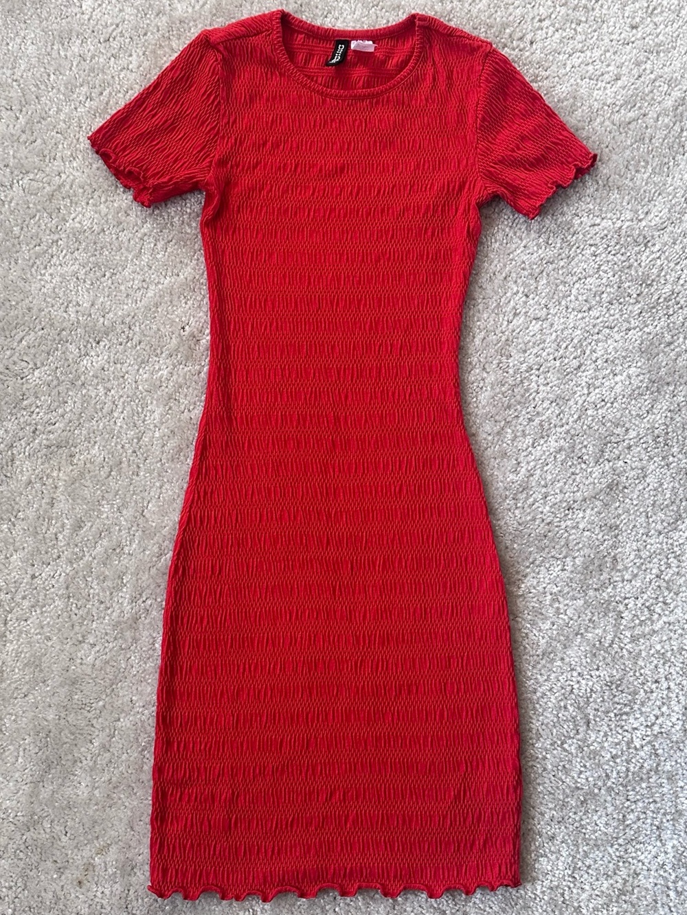 H&M - Short-Sleeve Bodycon Mini Dress